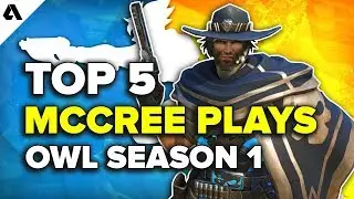 Top 5 OWL McCree Plays | Overwatch League Season 1