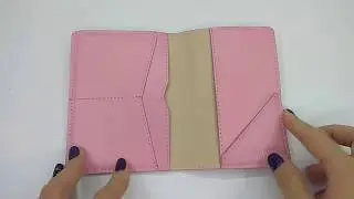 Обложка с RFID защитой для паспорта Locker Pas Pink Emblem
