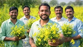 Sarso me sandar safr or kam ke sath sath comedy bhi #SarsonKeKhet#SarsonKaSafar#MustardFields
