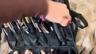 Relavel Extra Large Makeup Bag, Makeup Case Professional Makeup Artist Kit Train Case Travel Cosmeti