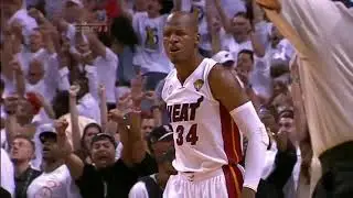 Ray Allen's AMAZING game-tying 3-pointer in Game 6!
