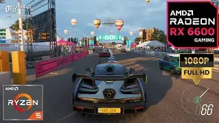 Forza Horizon 4 Gameplay | RX 6600 8GB ( 1080p Maximum Settings )