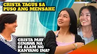 CRISTA TAGOS SA PUSO ANG SINABI/MIKOY MAGUGULAT DITO,