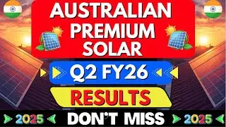 Australian Premium Solar ☀️🔴Q2 FY26 Results🧐🚀✔️