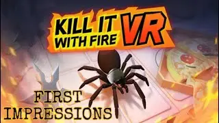 My FIRST IMPRESSIONS of Kill It With Fire on PSVR2