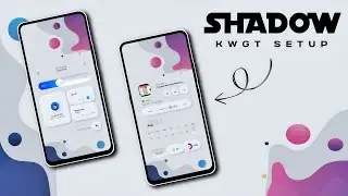 Shadow KWGT Homescreen Setup 2023 😍 | Setup Episode No. #13 | Hindi