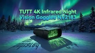 TUTT 4K Infrared Night Vision Goggles Day & Night Camera Binoculars 4 5 Inch HD Screen 4000mAh NV218