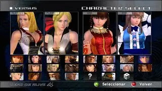 DEAD OR ALIVE 4 [XBOX 360/ONE] - Tina Armstrong & Helena Douglas vs Leifang & Hitomi