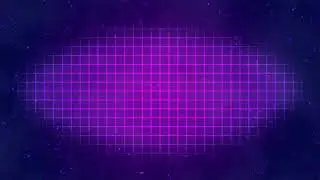 Grid Wave Background Retro 1 || 4K 30 FPS || Copyright Free #grid