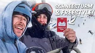 1 day in the best freestyle ski resort in Europe.