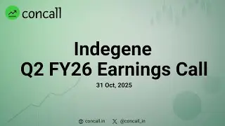 Indegene Q2 FY26 Earnings Conference Call | Concall.in