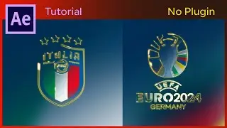 Tracing Logo Reveal - After Effects Tutorial - NO PLUGIN