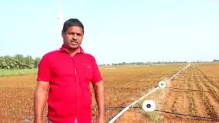 Driptech laser Spray for Onion crop
