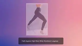Faith Apparel High Waist Wide Waistband Leggings