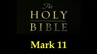 Bible Study - Mark 11
