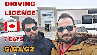 Canadian Driving Licence In 7 Days | G License | Canada 🇨🇦 | Oshawa | Durham College