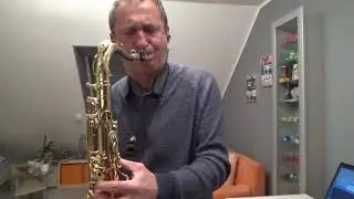 oh how much I love you my Uschi -Saxophonist Joachim Kolodziej