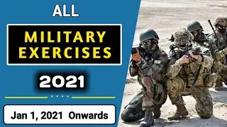 Military Exercise 2021 | Defence Current Affairs 2021 | Military Exercises | Education Circuit