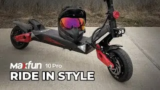 Discover the ultimate electric scooter &ndash; 72V Maxfun 10 Pro to revolutionize your ride.