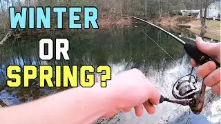 Fishing a Winter Heat Wave for ANYTHING that BITES