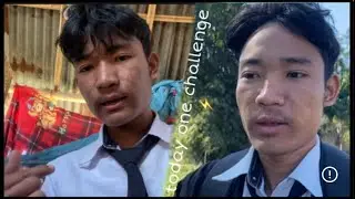 Today one challenge ⚡️❌ |@PratapRaivlog 