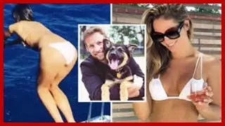 Jenson Button girlfriend: Brittny Ward flaunts pert derriere amid sweet Instagram tribute