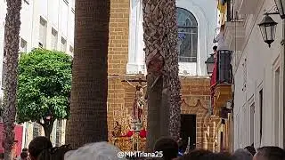 Salida del Stmo Cristo de la Misericordia de La Palma (Cádiz): Lunes Santo 2025