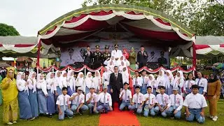 Lagu-Lagu Nasional Part 1 Oleh Paduan Suara SMA Negeri 1 Kuaro, HUT RI Ke-80