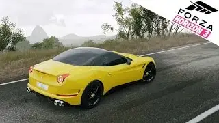 Forza Horizon 3 | Ferrari California T Free Roam Rain Gameplay [Xbox One]
