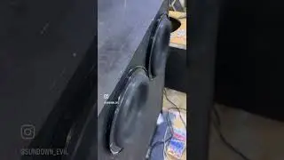 Subwoofer Shaking Ground #repost #content #subwoofer #bass #bassboosted #shorts #ytshorts #yt