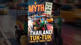 🚖 Tuk-Tuks in Thailand: CHEAP Ride or Tourist Trap? 🇹🇭