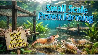 Small Scale Prawn Farming: Beginner&rsquo;s Guide to Profitable, Low-Cost & Sustainable Aquaculture!