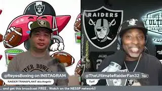 RAIDERS strategy and FIGHT Sports talk w/ RAIDER TRANSPLANT & guest 