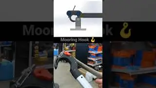 Smart Mooring hook tool  demo work #automobile #technology #machine #tools #mechanic #engine #tech