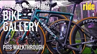 TDU 2024: Team Bike Gallery – pits walkthrough before the Down Under Classic