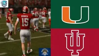 4K 60FPS | CFB 26 | CFP National Championship: Miami (13-2) vs. Indiana (15-0)