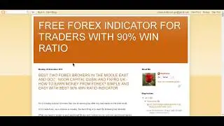 WEBSITE FOR BEST FREE FOREX INDICATOR WITH 90% WIN RATIO