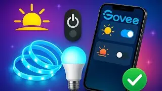 How To Turn On/Off Govee Lights At Sunrise/Sunset