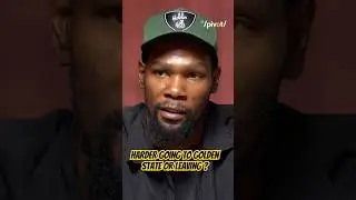 Kevin Durant was criticized for going to Golden State, he explains the hard part of his choice #nba