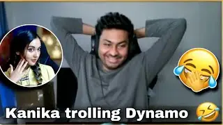 Kanika trolling Dynamo 🤣 || funny reaction on dynamo 🤣 || hydra fc @DynamoGaming