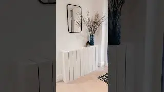 Modern Slat DIY Radiator Cover
