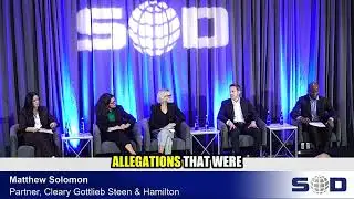Comments from Matthew Solomon at Securities Enforcement Forum D.C. 2025