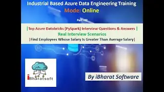Most Asked PySpark Interview Question | Find Greater Than Average Salary in Large Data(TBs) #pyspark