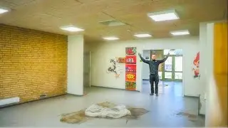 Alarm Goes Off In Abandoned School