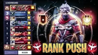 🏅 New Season Br-ranked  Push Free Fire Telugu Is Live #freefirelivetelugu #stg