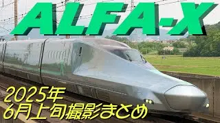 ALFA-X(E956)2025年6月上旬撮影まとめ