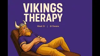 Vikings Therapy Week 10 | Lions Review & Ravens Preview | Minnesota’s Playoff Path Explained