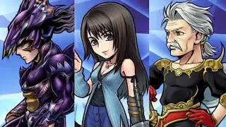 DFFOO Recurring World! Yuna Shinryu with Kain, Rinoa and Galuf (No Synergy)