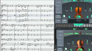 SWAM String Quartet 1 C sharp minor Presto