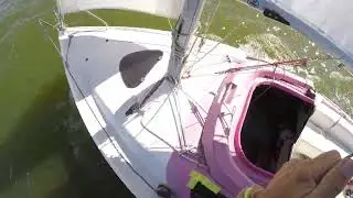 Dehler 18 (Rotk&auml;ppchen) Action Ijsselmeer